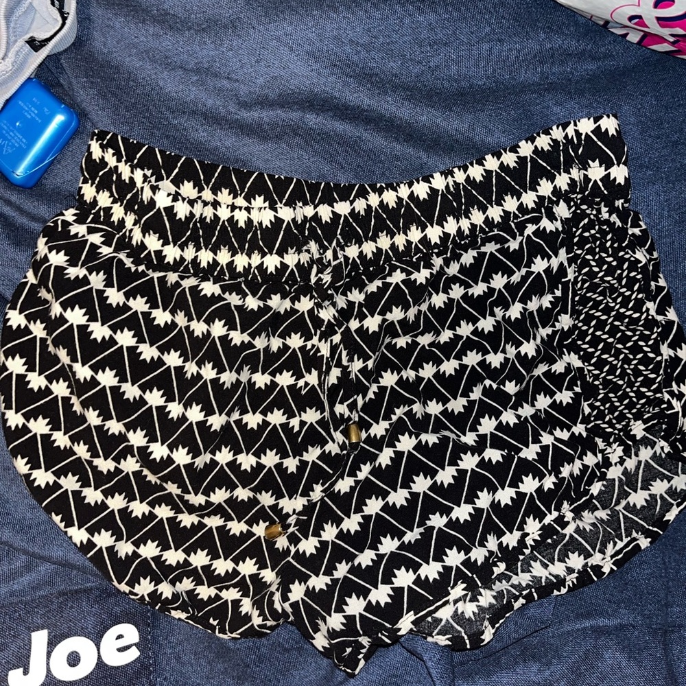 black pj shorts ( with adjustable string)